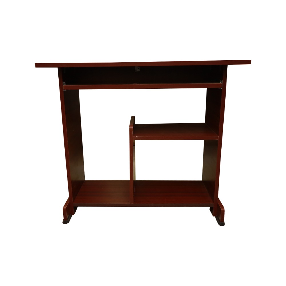Dark Brown Colour Computer Table