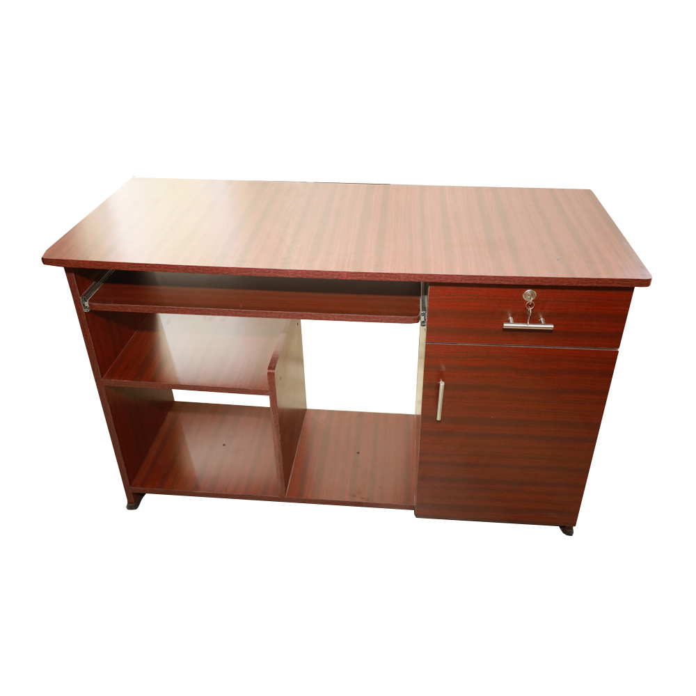 Computer table with drawer